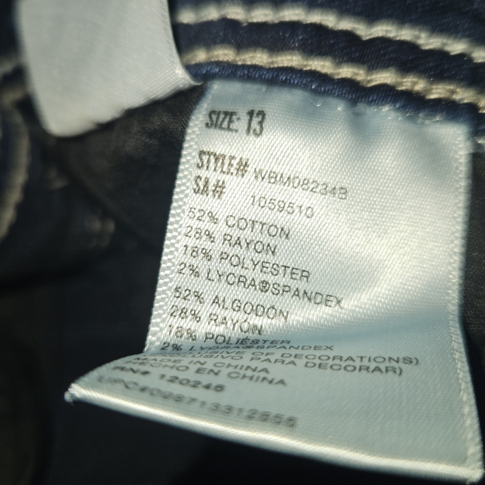 Womens Wallflower Size 13 Bootcut Jeans - Picture 3 of 4